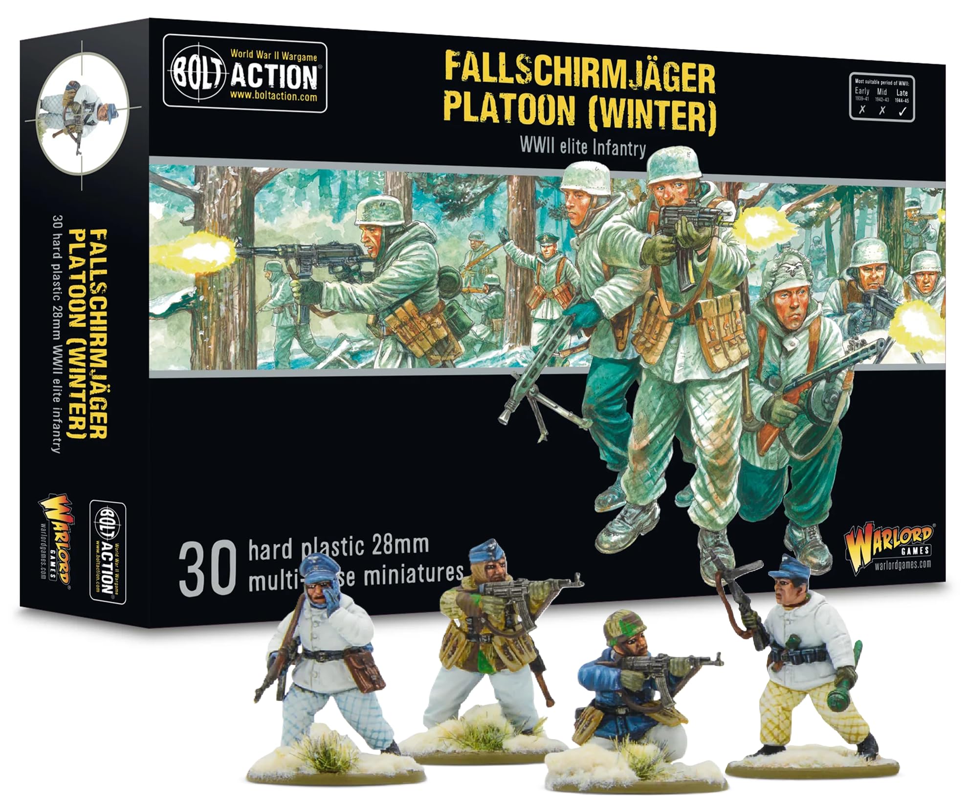 Amazon.com: Warlord Bolt Action Winter Fallschirmjäger Platoon